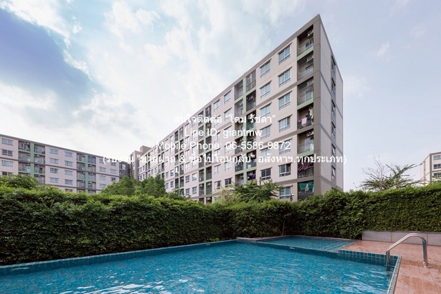 ขายคอนโด Lumpini Ville Pranangklao-Riverview (ลุมพินี วิลล์ พระนั่งเกล้า-ริเวอร์วิว) ตึก B2 ชั้น 4 1 น 1 น้ำ 22.64 ตร.ม.