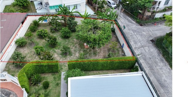 ที่ดินเปล่า ถมแล้ว 131 ตารางวา ลัดดารมย์ รัตนาธิเบศร์ ใกล้ MRT ไทรม้า